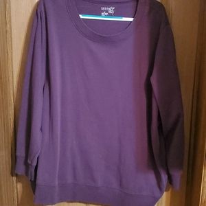 5XL purple sweat shirt